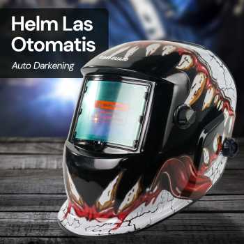 Gambar produk TaffGUARD Helm Las Otomatis Auto Darkening Welding Helmet - HW12