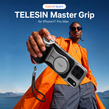 Gambar produk TELESIN Master Grip Ultimate for iPhone 17 Pro Max with Phone Case - P5-MP-003