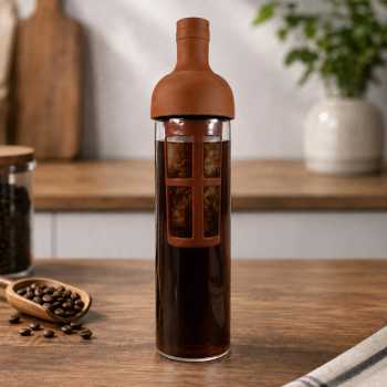 Gambar produk COBRIE Botol Cold Brew Coffee Maker Filter Borosilicate Glass 1L - OD-20 - 3