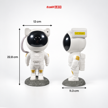 Gambar produk TaffLED Lampu Tidur Proyektor Astronaut Galaxy Light 8 Colors 240V 5W - HD481 - 8