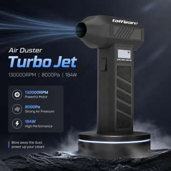 Gambar produk Taffware Air Duster Blower Vacuum Turbo Jet Fan 130000RPM 8000Pa 184W - P30