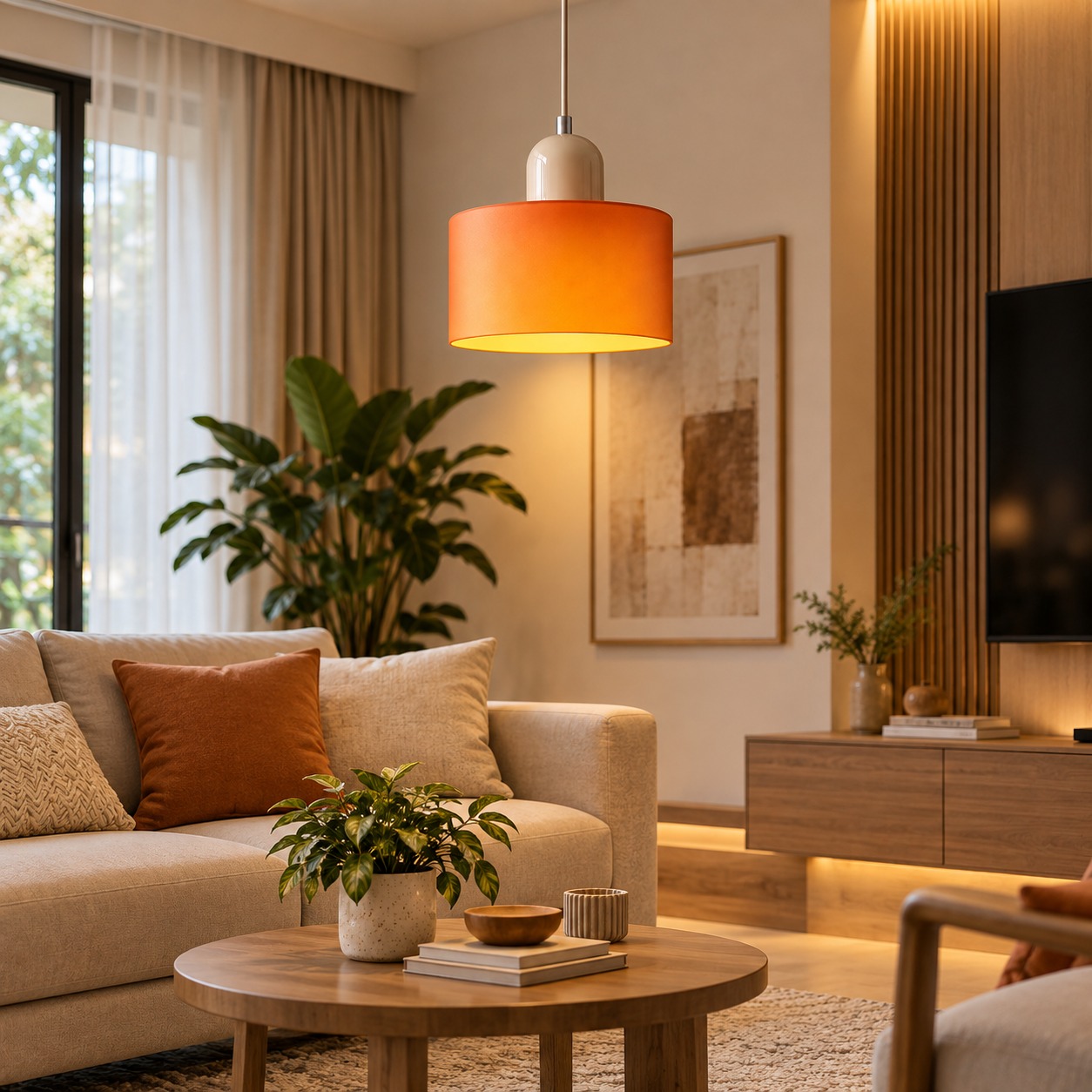 Gambar produk PHYVAL Lampu Gantung Hias Vintage Pendant Light Glass Warm White E27 - BB20 - 3