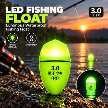 Gofi Lampu Pelampung Pancing LED Luminous Waterproof Fishing Float - Q0145
