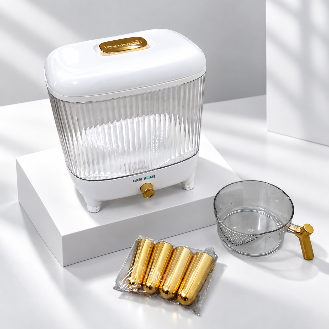 Gambar produk TaffHOME Tempat Beras Dispenser Rice Box Container Insect Proof 10kg - DK32 - 7