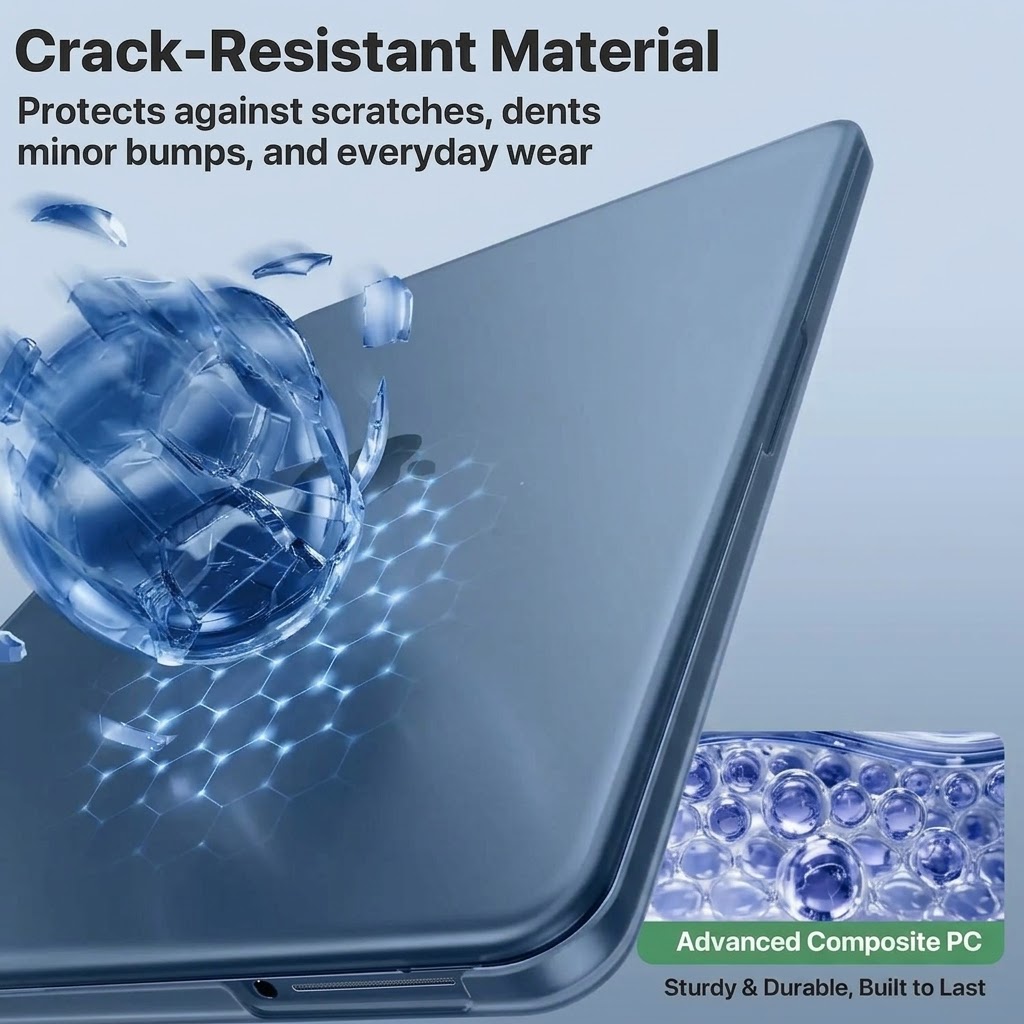 Gambar produk WCOVE Crystal Case Pelindung Laptop Cover MacBook Neo A18 13 Inch - A3404 - 5