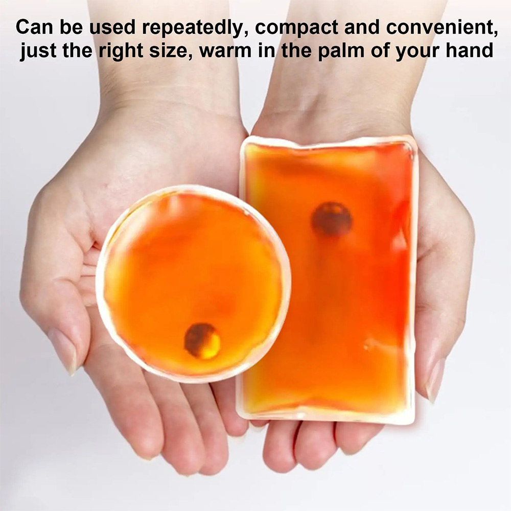 Gambar produk Coldchill Pack Gel Menghangatkan Tangan Kompres Hand Warmer Reusable Model Bulat - BZ560 - 3