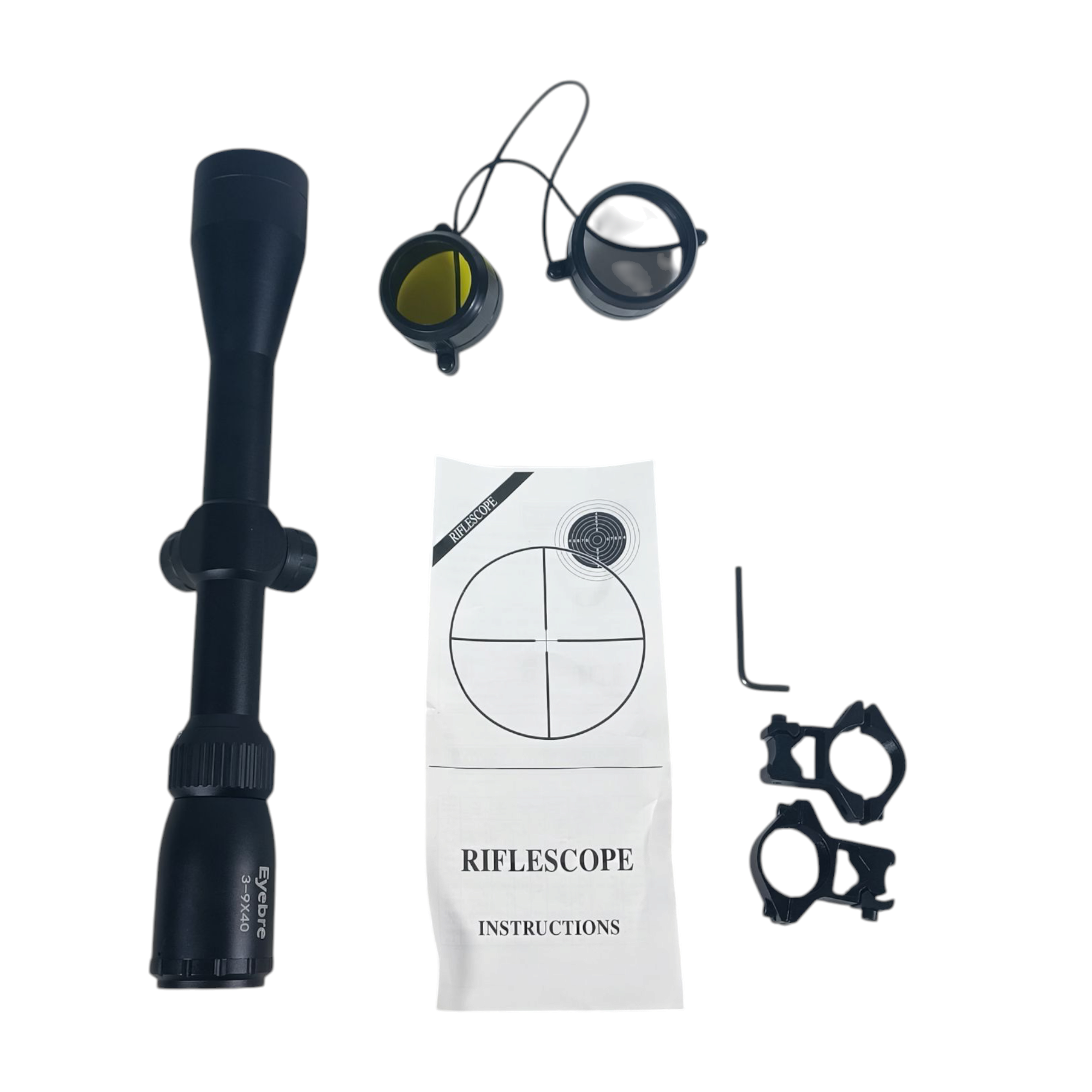 Gambar produk Eyebre Rifle Tactical Scope Hunting Adjustable Magnification 3-9x40mm - MC-1 - 4