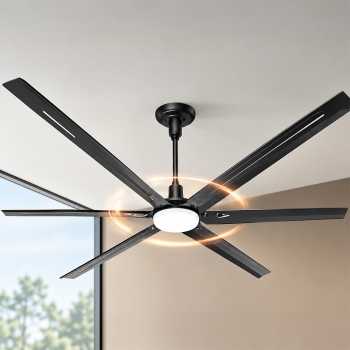 Gambar produk SOVE Titan Kipas Angin Gantung Plafon Celling Fan LED 30W 180W 2.5M - SOTF-110