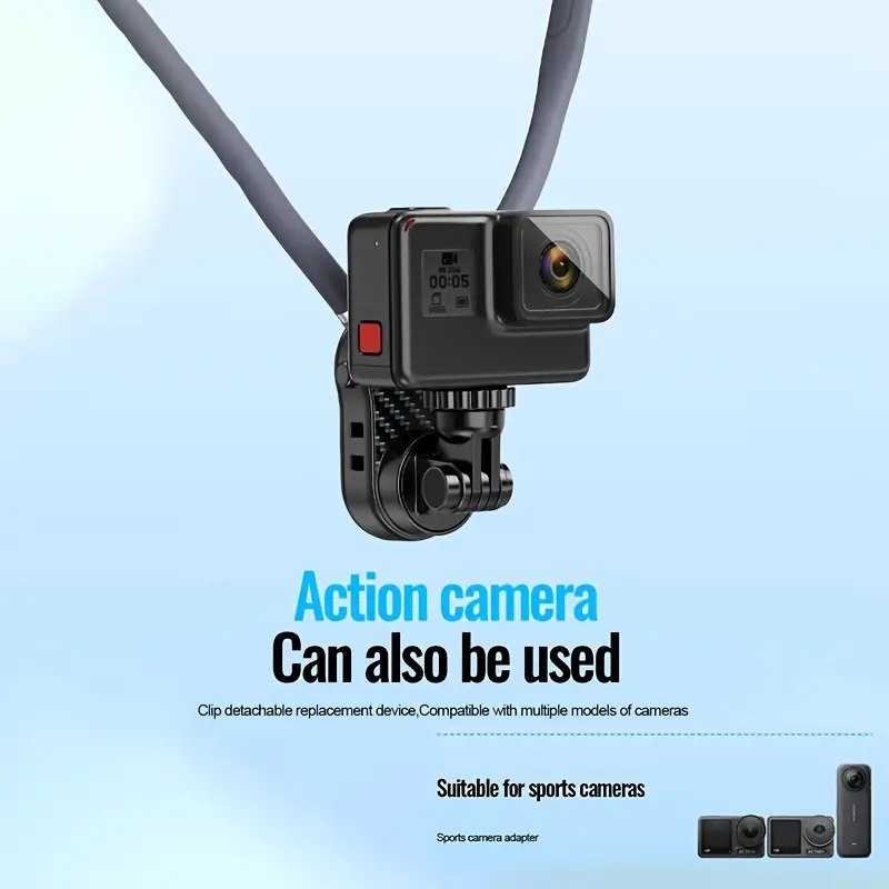 Gambar produk DAISIGI Neck Holder Lanyard Strap Mount Leher GoPro Insta360 DJI - NL15 - 2