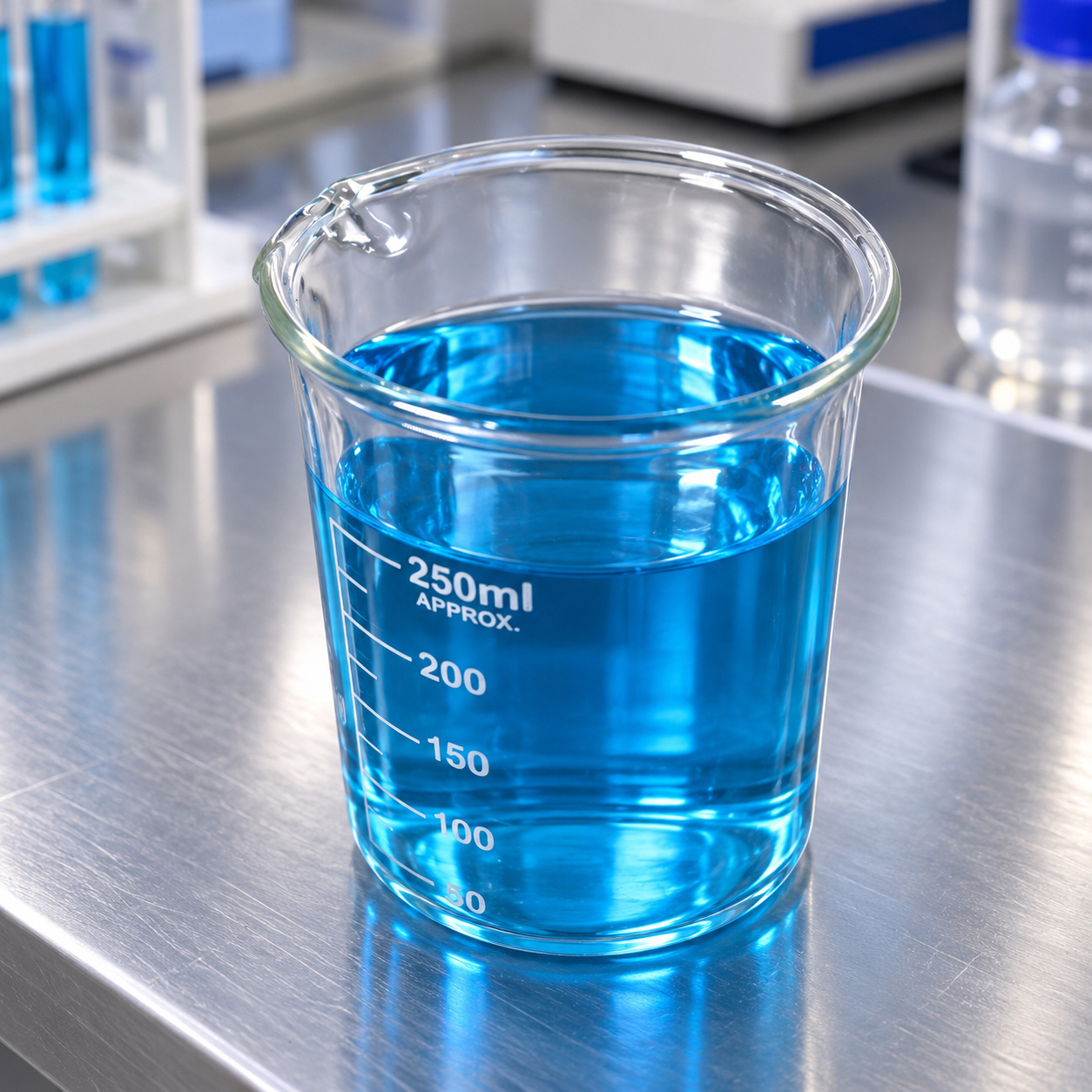 Gambar produk VYROX One Two Cups Gelas Ukur Lab Kimia Multifungsi Borosilicate Glass 250ml - BG17 - 2