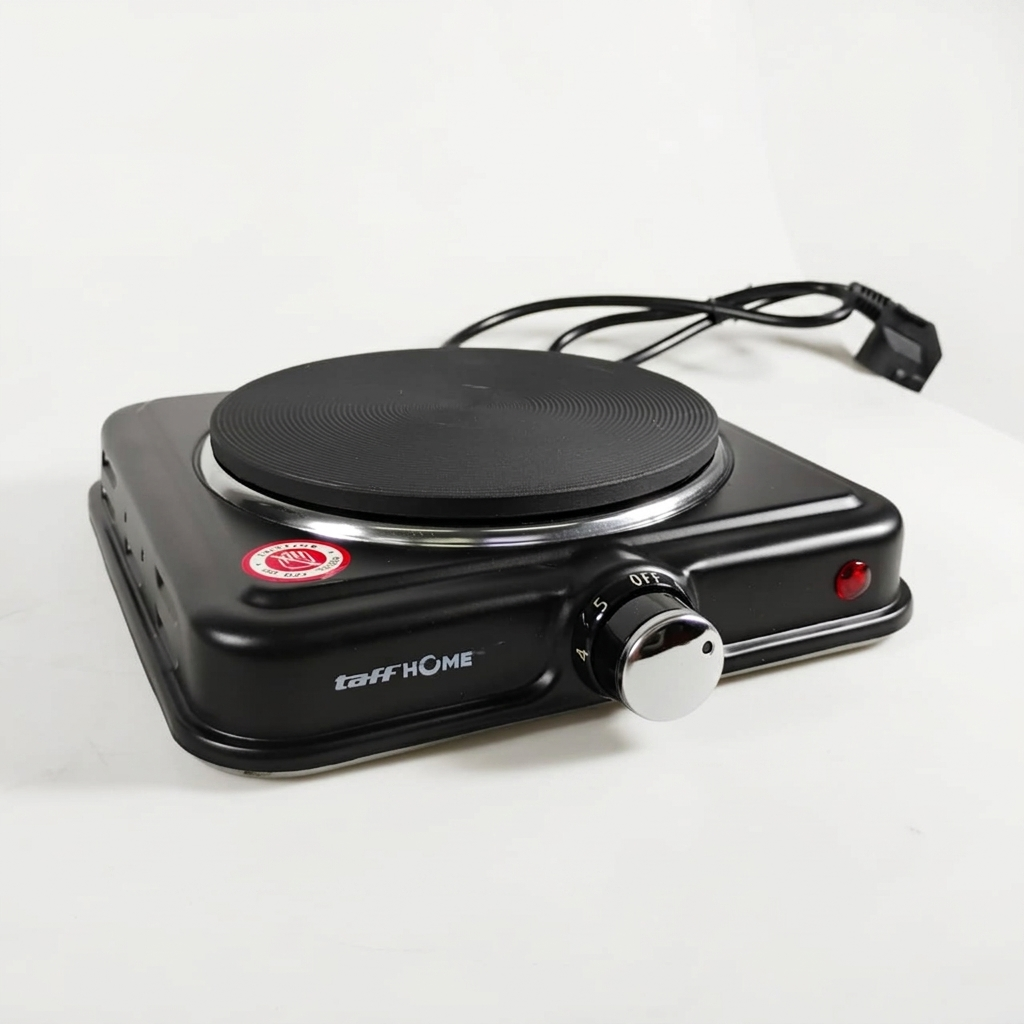 Gambar produk TaffHOME Kompor Listrik 1 Tungku Mini Portable 5 Gear Hot Plate 1000W - SHP-5702B - 5