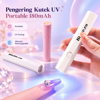 Gambar produk Biutte.co Pengering Kutek Mini Portable UV Nail Lamp 180mAh - CN598