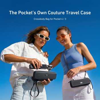 TELESIN Tas Kamera Protective Case DisAdv DJI Osmo Pocket 3/4 Insta360 - S6-PRC-26BK-TDJ