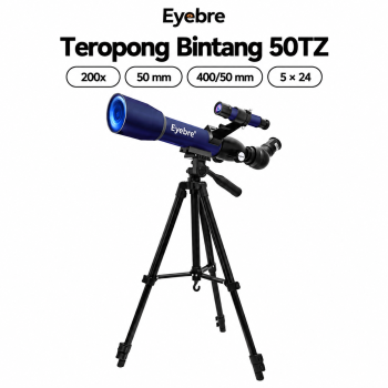 Eyebre Teropong Bintang Astronomical Telescope 400x50mm - Dark Blue
