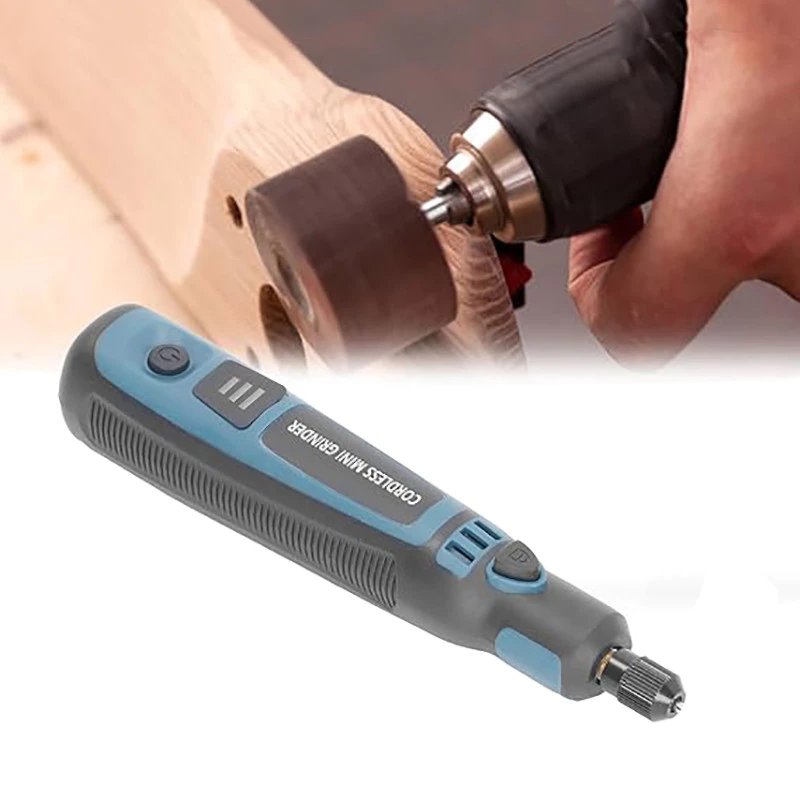 Gambar produk Longsa Bor Listrik Mini Grinder Polishing USB 3 Speed 15000 RPM 700mAh - TY-CM01 - 2
