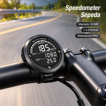 CYPLUS Speedometer Sepeda Digital Bicycle Wired Cycling Waterproof - 889-1
