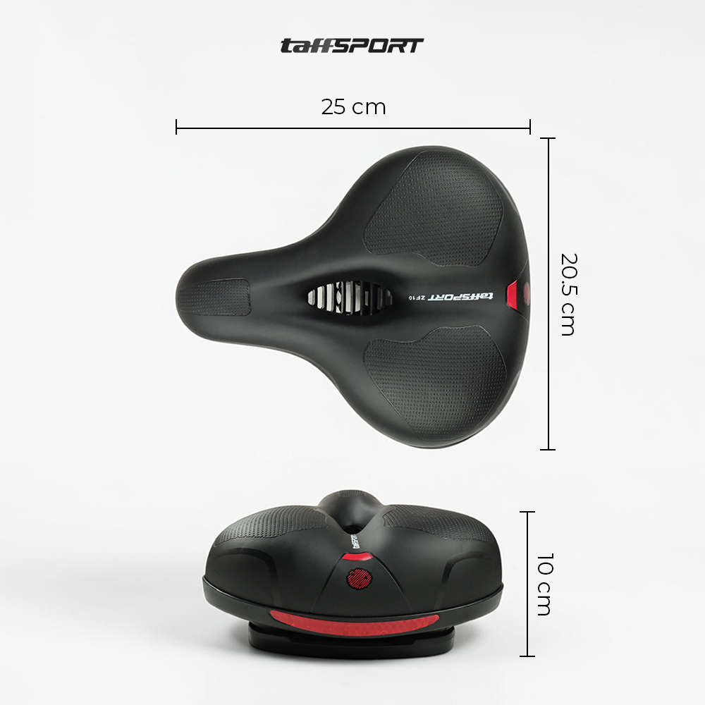 Gambar produk TaffSPORT Jok Sadel Sepeda Bike Saddle Shock Absorber Breathable - ZF10 - 8