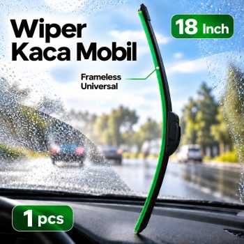 Gen Wiper Kaca Mobil Frameless Universal U Shape Hook 1 PCS - PC59
