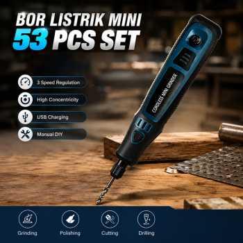 Longsa Bor Listrik Mini Grinder Polishing USB 3 Speed 15000 RPM 700mAh - TY-CM01