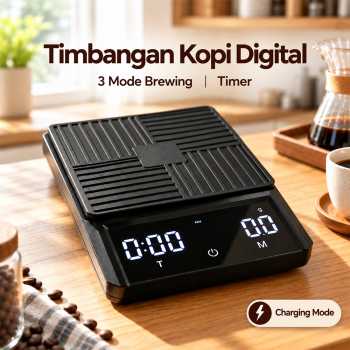 Gemi Timbangan Kopi Digital Coffee Scale Timer 0.1g 3kg - MS-K10
