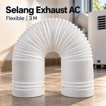 Kiozee Selang Exhaust AC Portable Hose Ventilation Duct 15cm - VD-10