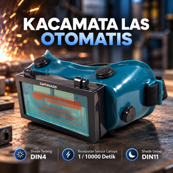 Gambar produk TaffGUARD Kacamata Las Otomatis Auto Darkening Welding Goggles - HW09