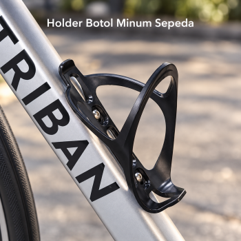 XOTORI Holder Botol Minum Sepeda PC Bike Bottle Cage - Black