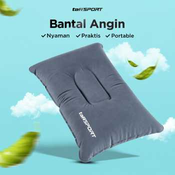TaffSPORT Bantal Angin Travel Camping Inflatable Air Pillow 330x220mm - XLZT-15