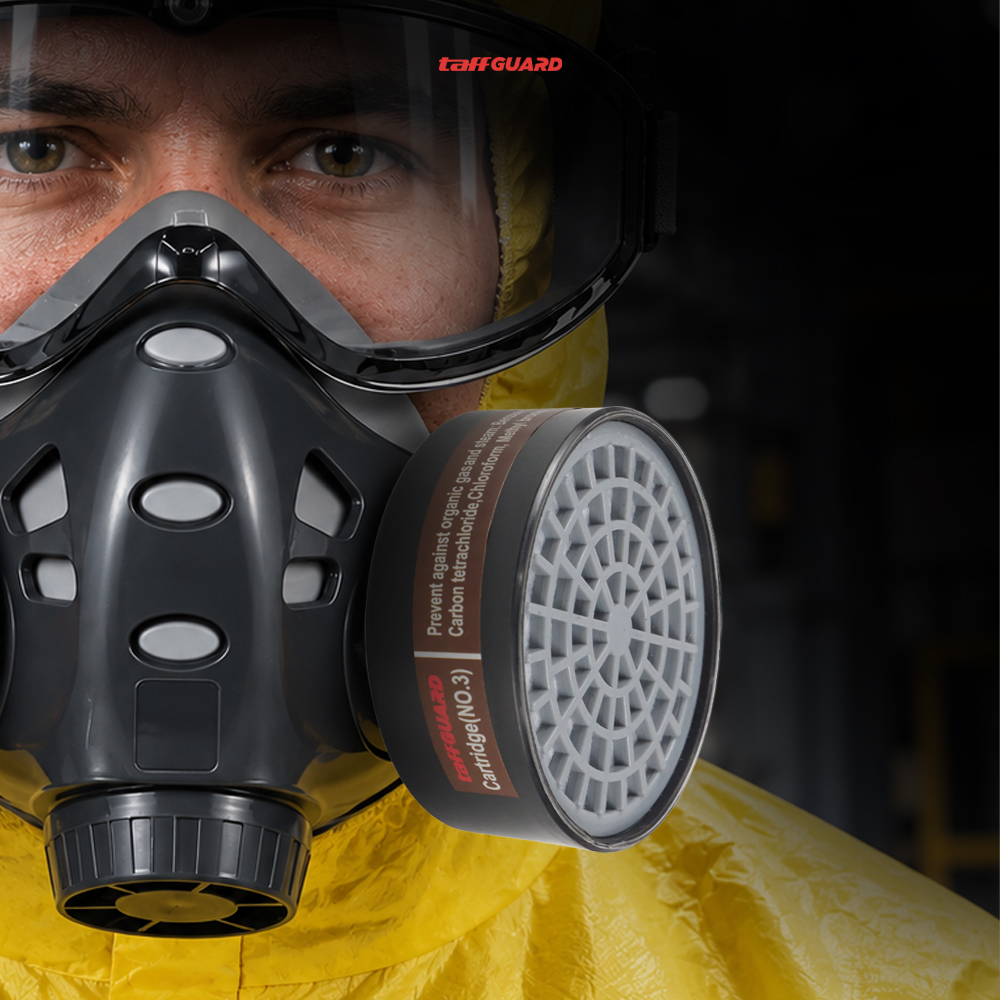 Gambar produk TaffGUARD Cartridge Filter Masker Gas Respirator Activated Carbon - SF05 - 7