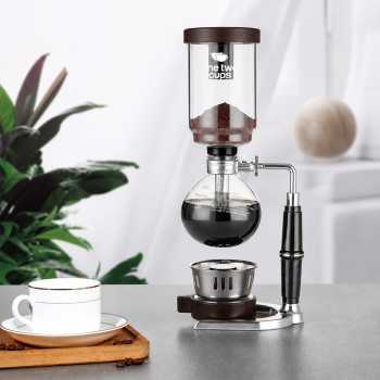 Gambar produk One Two Cups Syphon Coffee Maker Manual Brew Vacuum Pot 5 Cups 500ml - JF99