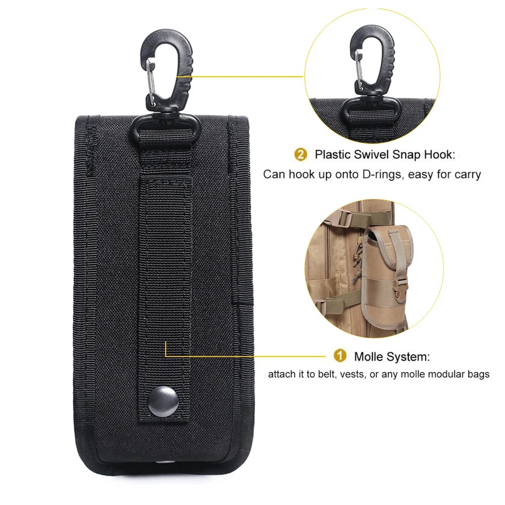 Gambar produk Bearky Kotak Kacamata Tactical Waterproof Hard Case Tempat Kacamata - BP08 - 1