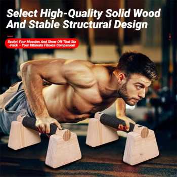 ATORS Alat Bantu Push Up Handle Fitness Bar Stands 1 Pair Set - J947