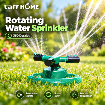 Gambar produk TaffHOME Rotating Water Sprinkler Air Putar 360 Derajat - BB-3105