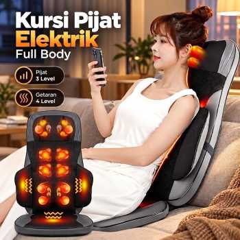 GAOSA Kursi Pijat Elektrik Portabel Heating Full Body Massager - JC-11