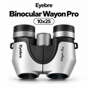 Eyebre Teropong Binocular Telescope Outdoor Wayon Pro 10x25 - Gray