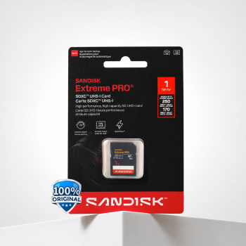 Gambar produk SanDisk Extreme PRO SDXC/HC UHS-I Card U3 V30 4K UHD 250MB/s 1TB - SDSDXXJ