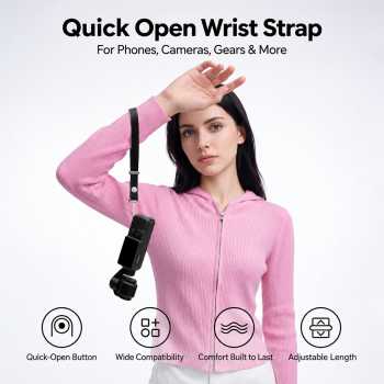 TELESIN Strap Camera Quick Release Smartphone Action Cam Mirrorless - S2-WFS-016