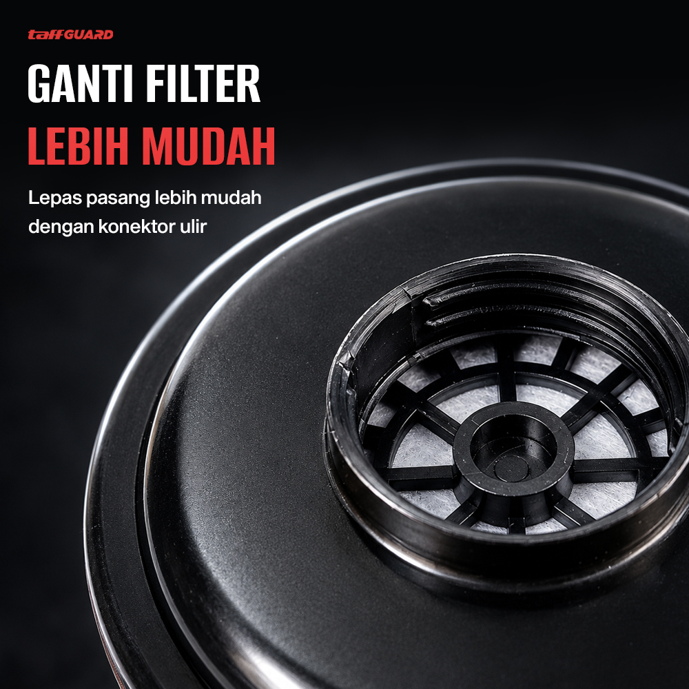 Gambar produk TaffGUARD Cartridge Filter Masker Gas Respirator Activated Carbon - SF05 - 3