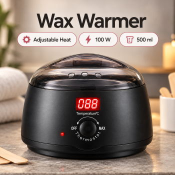 iBeal Alat Pemanas Wax Heater Warmer Waxing Hair Removal 500ml 100W - Black