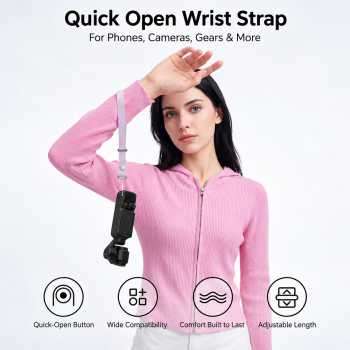 TELESIN Strap Camera Quick Release Smartphone Action Cam Mirrorless - S2-WFS-016