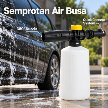 FUNT Semprotan Air Busa Cuci Mobil Car Styling Foam Gun Car Wash 750ml - White