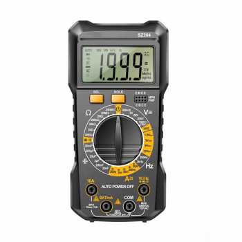 JUNEJOUR Digital Multimeter AC/DC Voltage Ohm Tester - SZ304