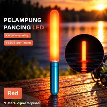 Xuan Lampu Pelampung Pancing LED Luminous Aluminium Alloy Round Head - KZ62