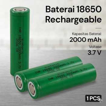 WINTONIC Baterai Isi Ulang 18650 Rechargeable INR 3.7V 2000mAh