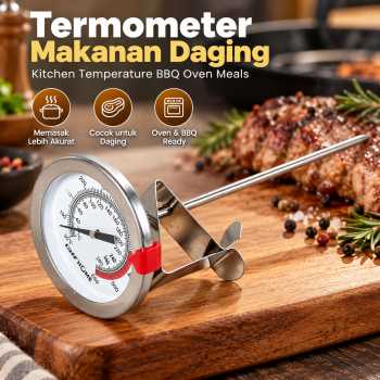 TaffHOME Termometer Makanan Daging Portable Kitchen Temperature BBQ - TH5200