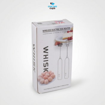 Gambar produk One Two Cups Hand Mixer Mini Pengocok Telur Milk Frother USB Type C - HMW10 - Kemasan