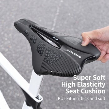 TaffSPORT Jok Sadel Sepeda Bike Saddle Soft Pad Race Style Universal - FX40