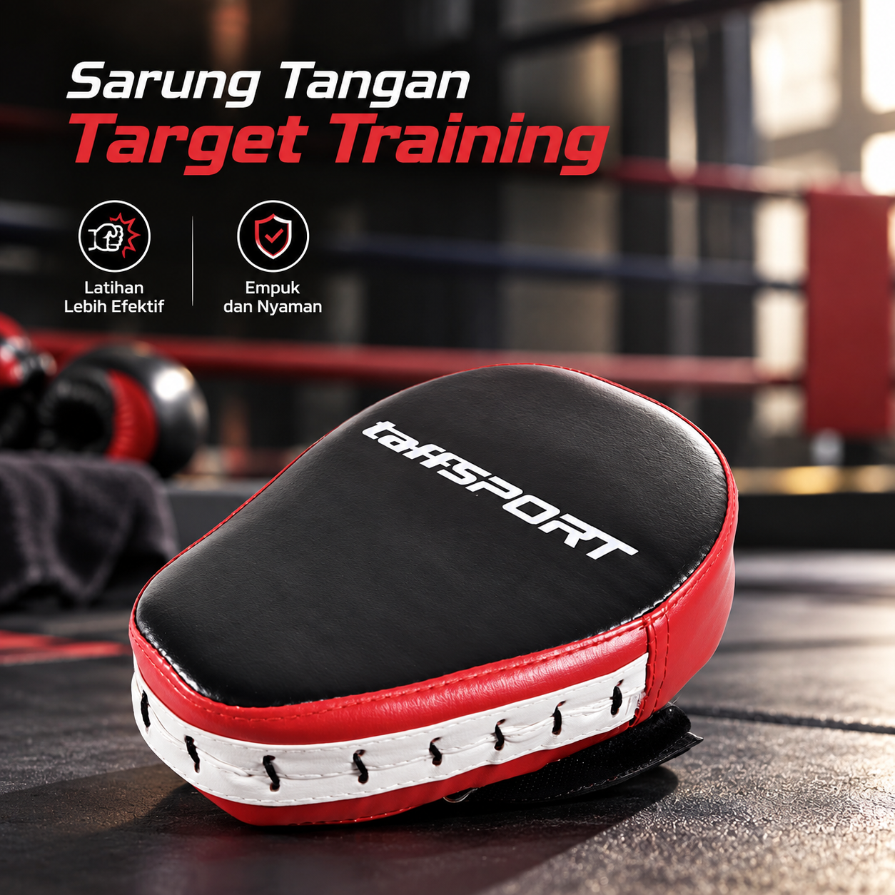 Gambar produk TaffSPORT Sarung Tangan Hand Target Training Taekwondo 1 PCS - TK70 - Utama