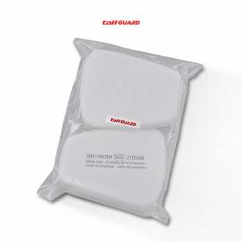 Gambar produk TaffGUARD Filter Masker Gas Respirator Cotton 6200 5N11 KN95 10PCS - KA-5N11 - Kemasan
