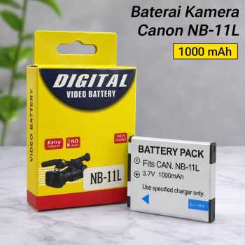 Baterai Kamera Canon NB-11L 1000mAh (Replika 1:1) - White